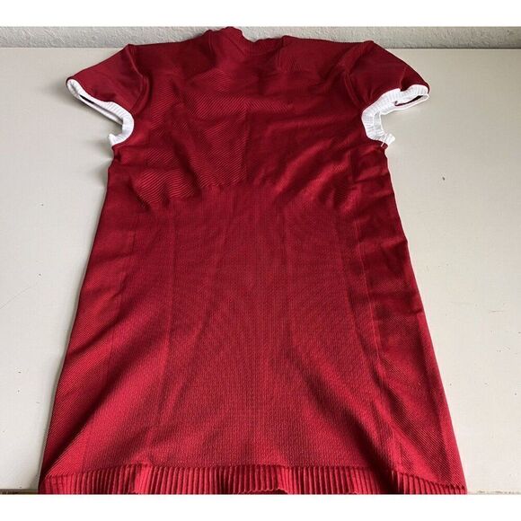 Adidas Techfit Primeknit Football Jersey Men’s 2XL Red Compression Fit NO TAG - Picture 9 of 11
